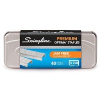 Swingline Staples Premium For Desktop Staplers 14 Length 210Strip 3750Box Jam Free Optima 35556