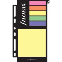 Filofax Sticky Notes Assorted Colors Color May Vary Multifit 130136