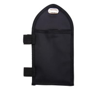 Sicurix Vertical Badge Holder With Pen Loop Black 55710