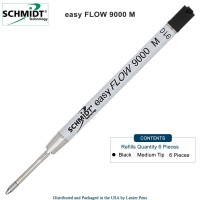 6 Pack Schmidt Easyflow 9000 Black Ink