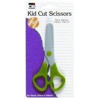 Charles Leonard Kid Cut Scissors Blunt Tip Plastic Assorted Colors 80500