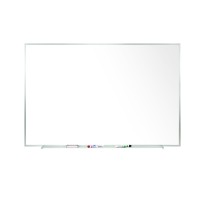 Ghent 4 X 12 Porcelain Magnetic Whiteboard Aluminum Frame 1 Marker 1 Eraser Made In The Usa M14124