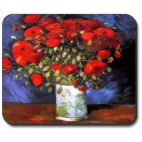 Art Plates Brand Mouse Pad Van Gogh Poppies