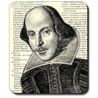 Art Plates Shakespeare Mouse Pad