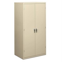 Hon Brigade Storage Cabinet 5 Adjustable Shelves 36W X 2418D X 72H Putty Finish