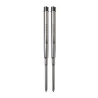 Monteverde Capless Gel Ballpoint Refill To Fit Sheaffer Ballpoint Pens Fine Point Black 2 Per Pack S422Bk