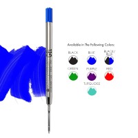 Monteverde Capless Gel Ballpoint Refill To Fit Parker Ballpoint Pens Fine Point Blue 2 Per Pack P422Bu