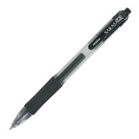 Zebra Pen Sarasa Retractable Gel Pen Medium Point 07Mm Black Ink 5Pack