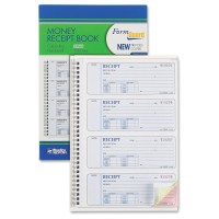 Rediform Formguard Money Receipt Book 275 X 7 Inch 4X100 Receipts 8L808R