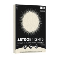 Astrobrights Specialty Parchment Card Stock Natural Letter 85 X 11 65 Lb Pack Of 100