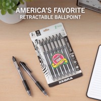 Zebra Zgrip Rt Bp Pen Black 7 Pack 22271