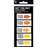 Npwusausa Loud And Clear Get The Hint Sticky Note Tags