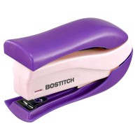 Bostitch Office Inshape 15 Reduced Effort Compact Stapler Purple 1454 43 X 19 X 75