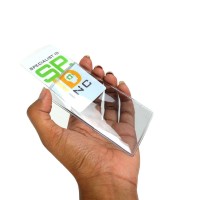 Clear Heavy Duty Vinyl Vertical Proximity Card Holder By Specialist Id Packaged And Sold Individually