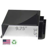 Officemate 26102 Recycled Telephone Stand 12 14 X 10 12 X 5 14 Black Oic26102