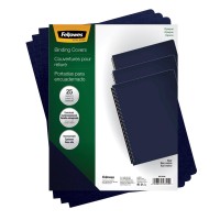 Fellowes Futura Presentation Covers Oversize Navy 25 Pack