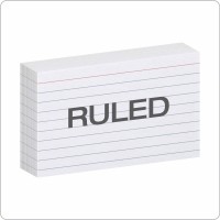 Oxford 31Ee Ruled Index Cards 3 X 5 White 1 000 Cards 10 Packs Of 100 31