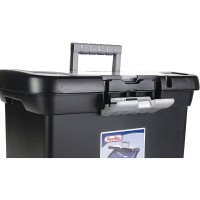 Sterilite Portable File Box Black St18719004