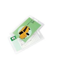 Laminating Pouches 7 Mil Luggage Tag Wslot 212 X 414 100Box