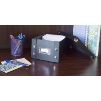 Snapnstore Index Card Holder Storage Box Collapsible Organizer Box Fits 1100 Flash Cards Business Recipe Or Note Card