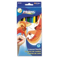 Dixon Prang Presharpened 7Inch Colored Pencils 12Color Set 22120