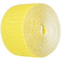 Bordette Pacon Scalloped Decorative Border 50 Feet X 214 Inches Canary Yellow