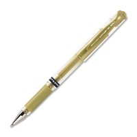 Sanford Ink Corporation Uniball Gel Impact Pen 10 Mm Metallic Gold Sold As 2 Packs Of 1 Total Of 2 Each