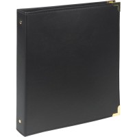 Samsill Classic Collection Business Card Binder 200 Capacity 1025 Width X 1113 Length Stitched