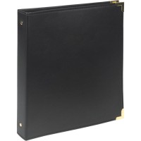 Samsill Classic Collection Business Card Binder 200 Capacity 1025 Width X 1113 Length Stitched