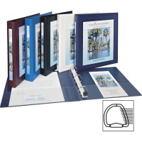 Averyreg Heavyduty Framed View 3Ring Binder 1 Binder Capacity Letter 8 12 X 11 Sheet Size 275 Sheet Capacity 3 X