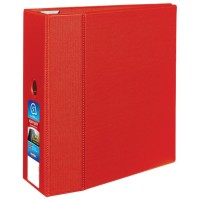 Averyreg Heavyduty Red 5 Binder 79586 Averyreg Heavyduty 3 Ring Binder 5 One Touch Ezdreg Rings 2348 Spine 1 R