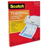 Scotch Thermal Laminating Pouches Laminate Homemade Ornaments Christmas Banners And Gift Tags 5 Mil 20Pack Photo Size Lamin