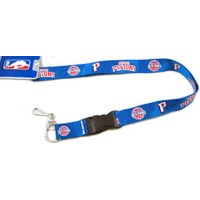 Detroit Pistons Lanyard Breakaway With Key Ring