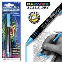 G T Luscombe Bible Dry Highlighter - Blue Carded