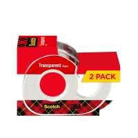 Scotch Transparent Tape 2 Rolls 34 In X 250 In 2157Ss