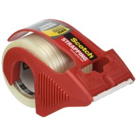 Scotch Mmm50 Reinforced Strength Shipping And Strapping Tape In Dispenser Red