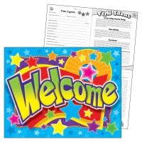 Welcome Stars Learning Chart