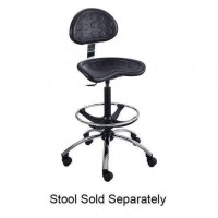 Safco Products 6661Bu Sitstar Stool Back For Use With Sitstar Chrome Base, Sold Separately, Blue