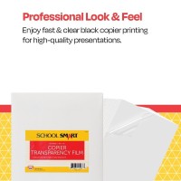 School Smart 812 X 11 In Copier Film Without Sensing Strip Pack Of 100 Transparency 079880 Blue