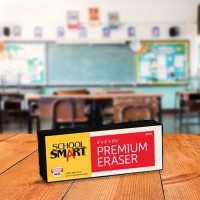 School Smart Premium Chalkboard Eraser 5 L X 2 W X 1 H In Felt Blackwhite 009219