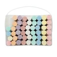 School Smart Sidewalk Chalk Jumbo Set With Tub Ages 3 And Up Assorted Colors Pack Of 52