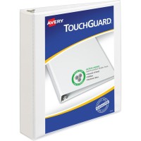 Averyreg Touchguard View 3 Ring Binder 1 12 Binder Capacity Letter 8 12 X 11 Sheet Size 375 Sheet Capacity 3 X Sla