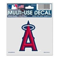 Wincraft Mlb Angels Multiuse Decal 3 X 4