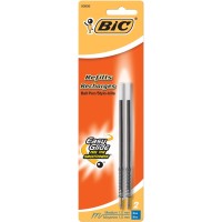 Bic Pen Refill For Wide Bodyvelocityclear Click Medium Point Pack Of 2 Blue Mrc21Bblu