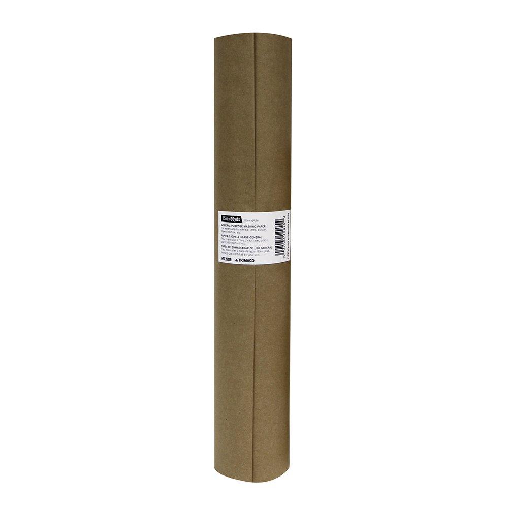 15Inch X 180Feet Brown General Purpose Masking Paper