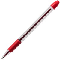 Pentel Rsvp Ballpoint Pen Fine Line 07Mm Red Ink Pack Of 5 Bk90Bp5B