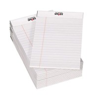 School Smart Junior Legal Pad 5 X 8 Inches 50 Sheets Each White Pack Of 12 027445