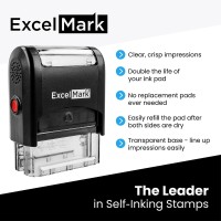 Excelmark Self Inking Notary Stamp All 50 States