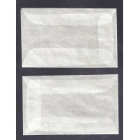 100 1 Glassine Envelopes Measuring 1 34 X 2 78 Inches