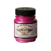 Jacquard Lumiere Metallic And Pearlescent Paint 225 Oz 573 Pearl Magenta